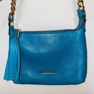 NWOT Michael Kors Blue Crossbody